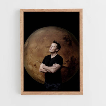 Poster Elon Musk March