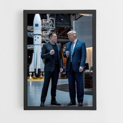 Poster Trump Elon Musk