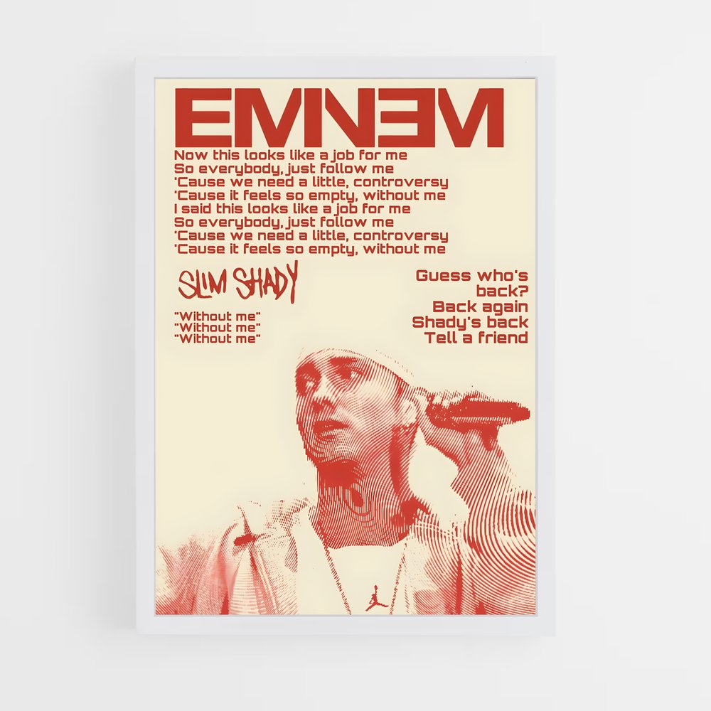 Eminem Poster | Aesthetic Posters
