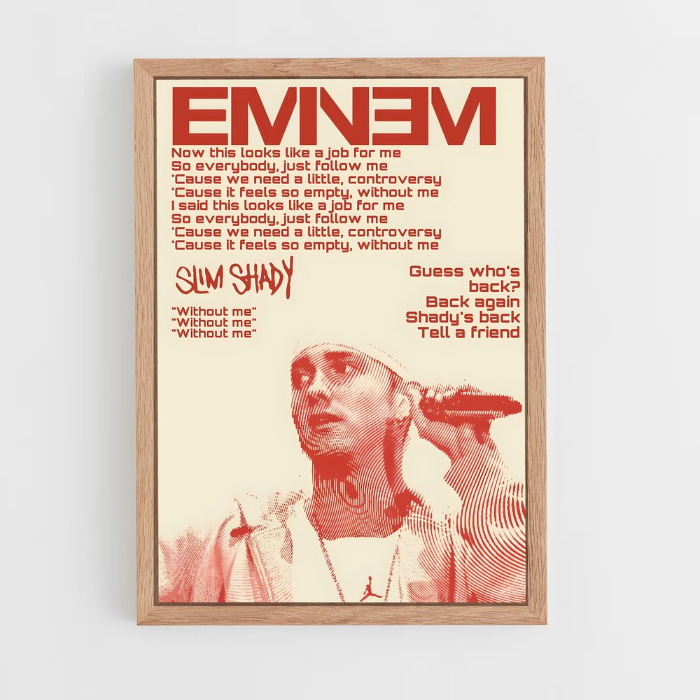 Eminem Poster | Aesthetic Posters