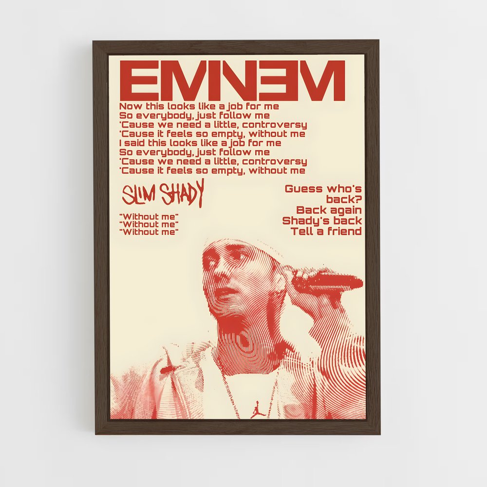 Eminem Poster | Aesthetic Posters
