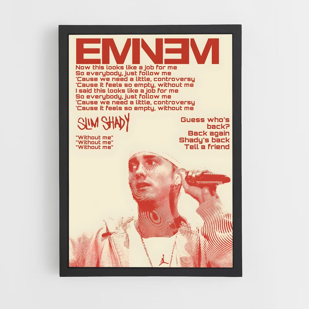 Eminem Poster | Aesthetic Posters