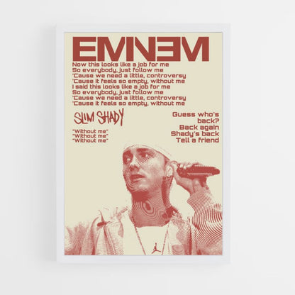 Eminem Poster