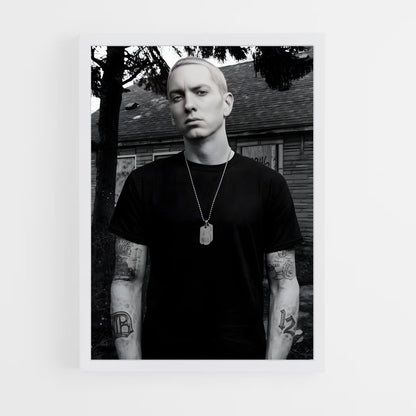 eminem-11 cadre Blanc