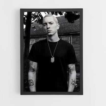 eminem-11 cadre Noir