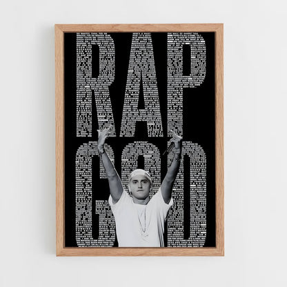 eminem-16 cadre Bois clair