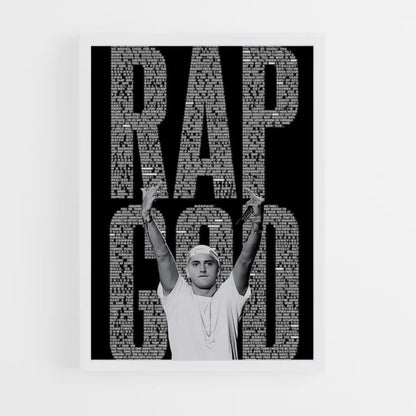 Poster Rap God Eminem