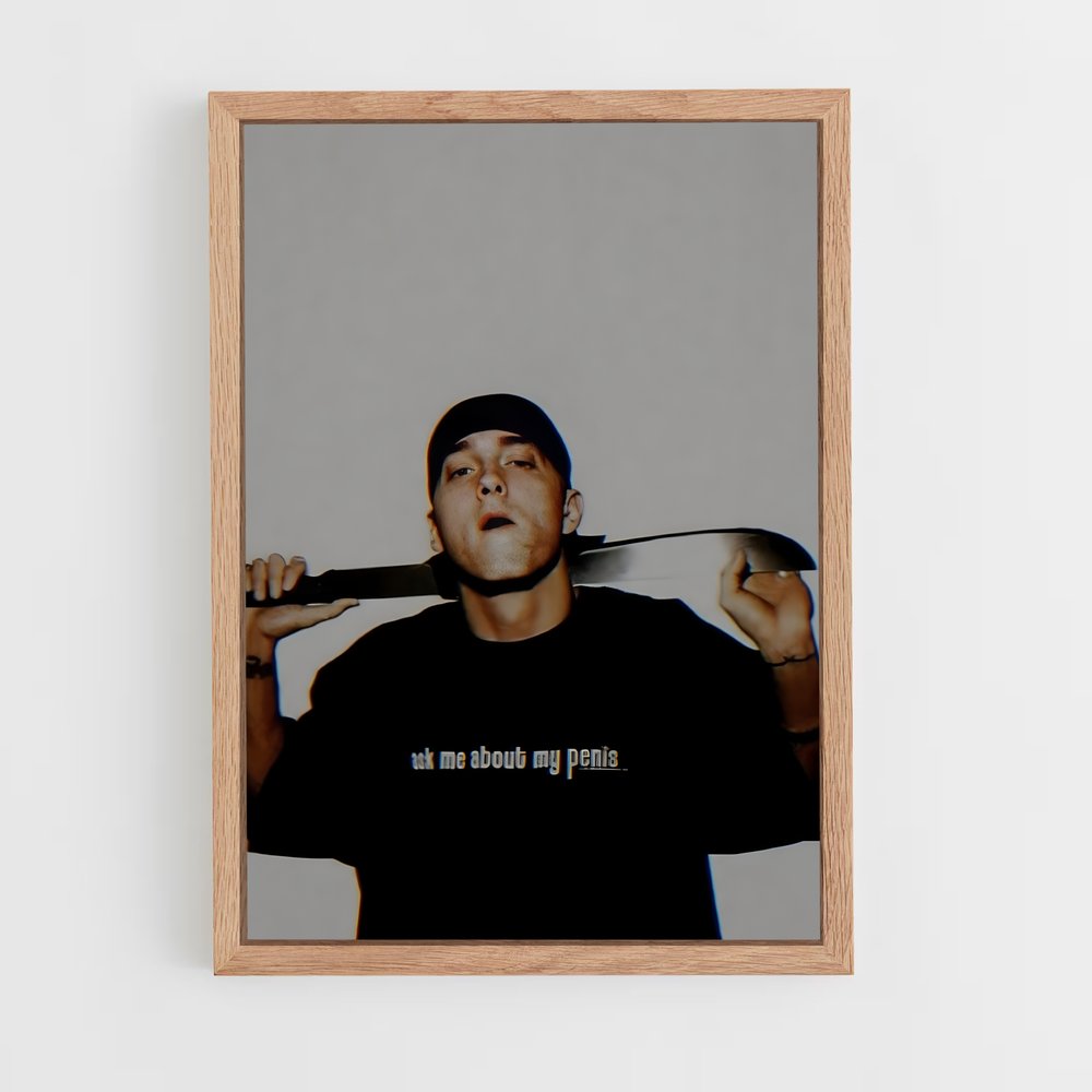 eminem-2 cadre Bois clair