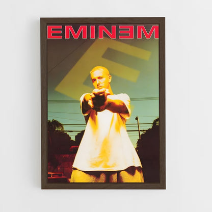 eminem-3 cadre Bois foncé