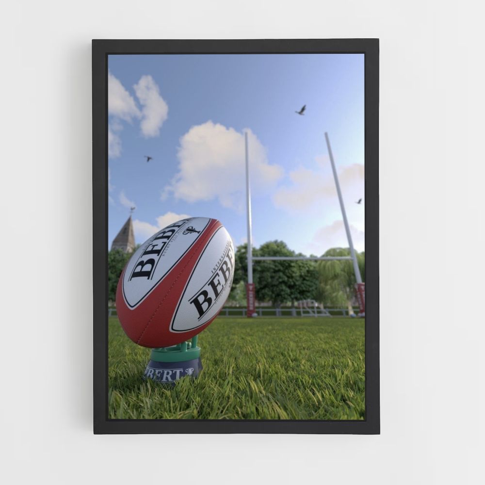 England Rugby Ball Poster