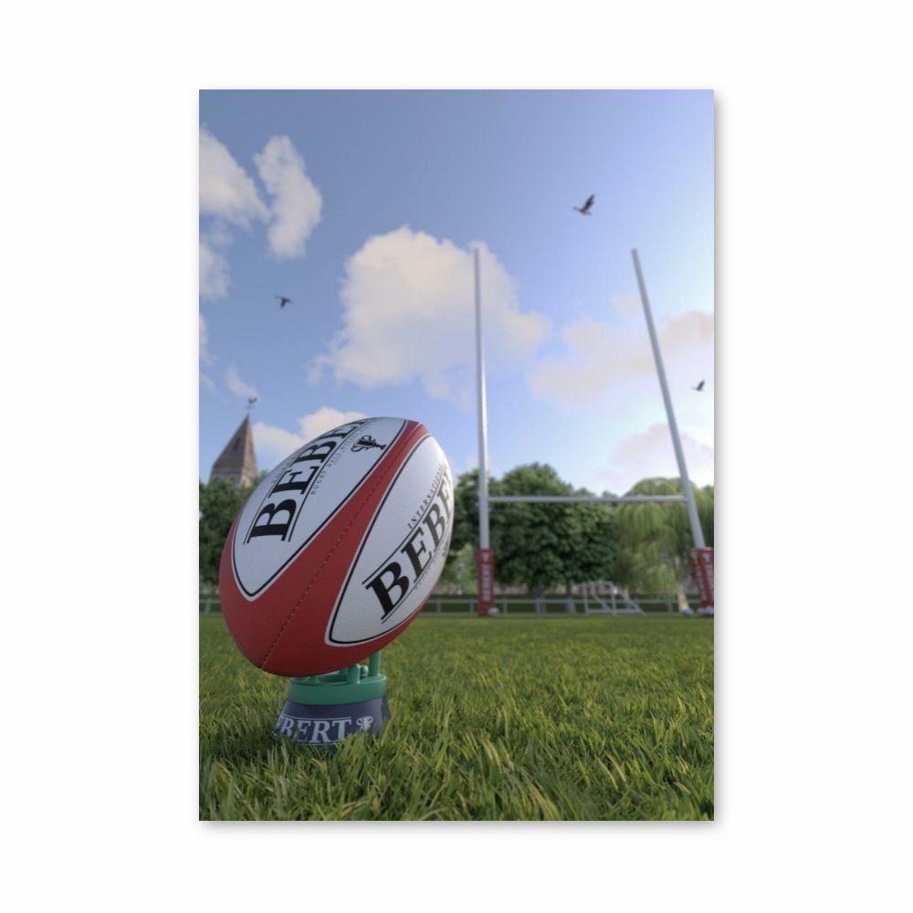 England Rugby Ball Poster