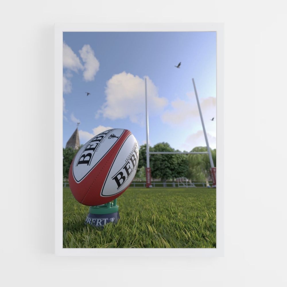 England Rugby Ball Poster