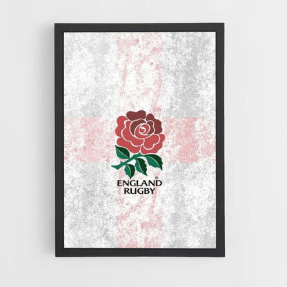 Engeland Rugby Logo Poster