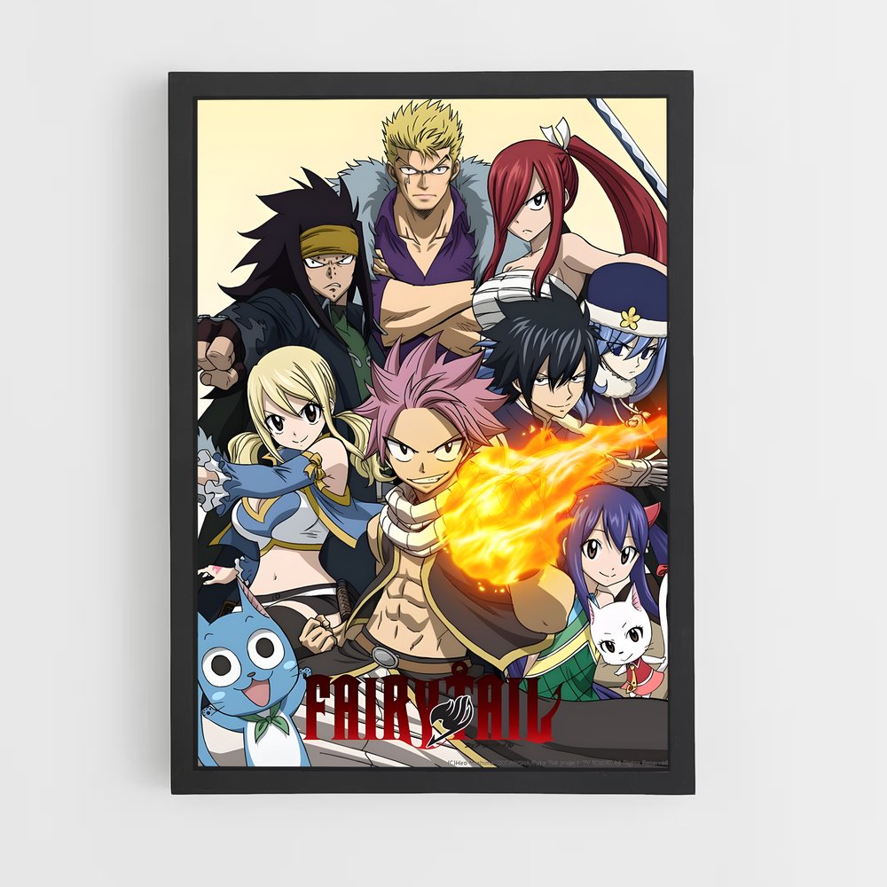 fairy-tail-8 cadre Noir