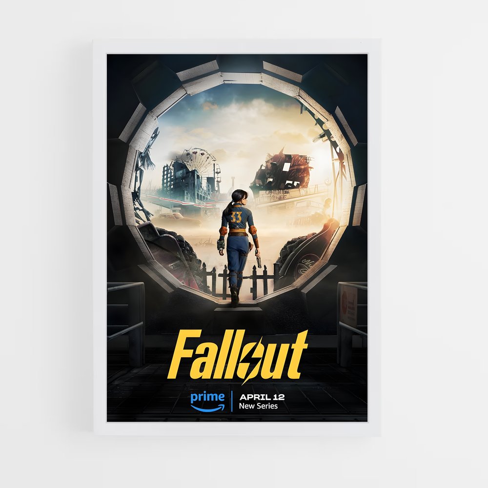 fallout-10 cadre Blanc