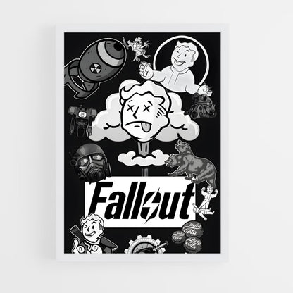 fallout-6 cadre Blanc