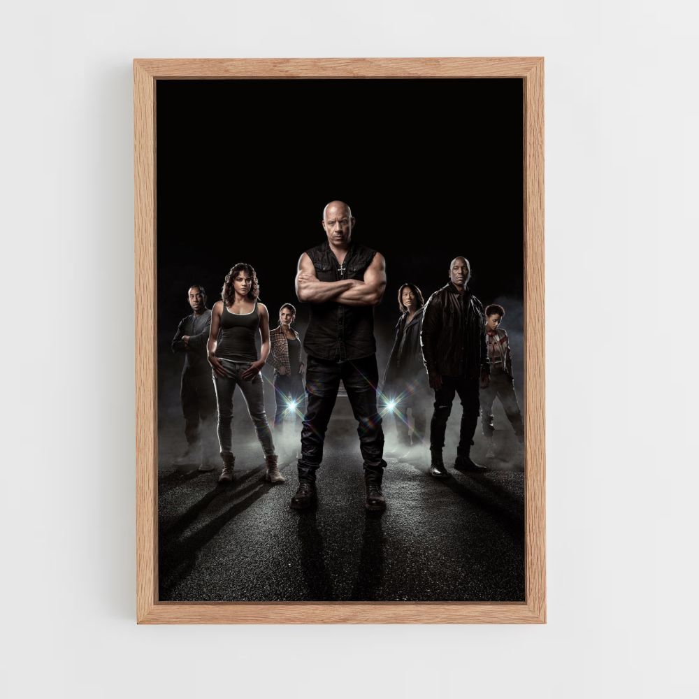 Fast and furious Family Poster