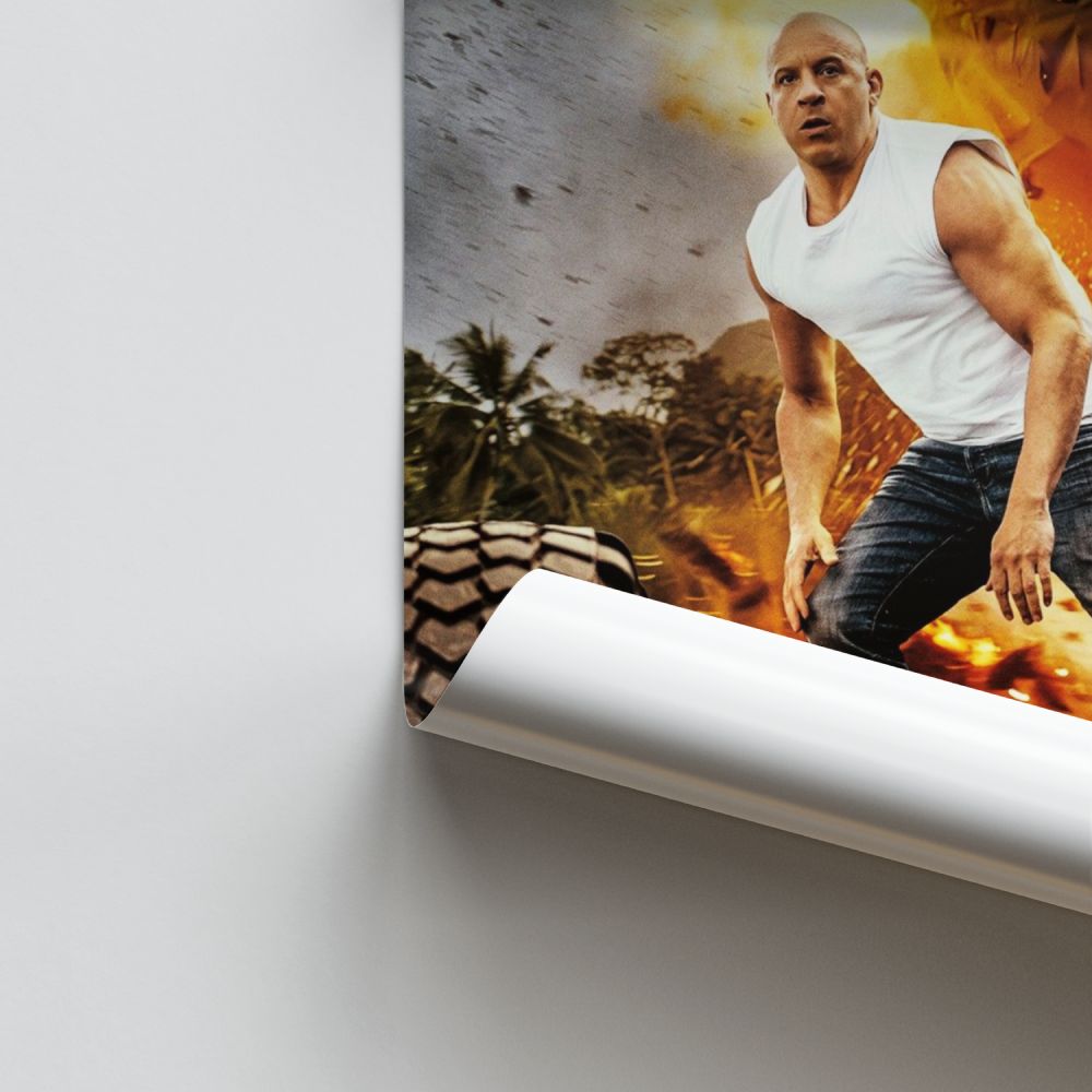 Poster Fast and furious Explosion