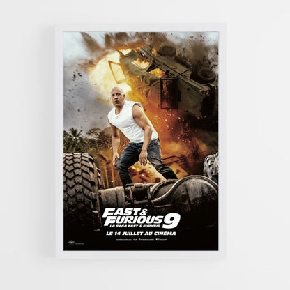 Poster Fast and furious Explosion