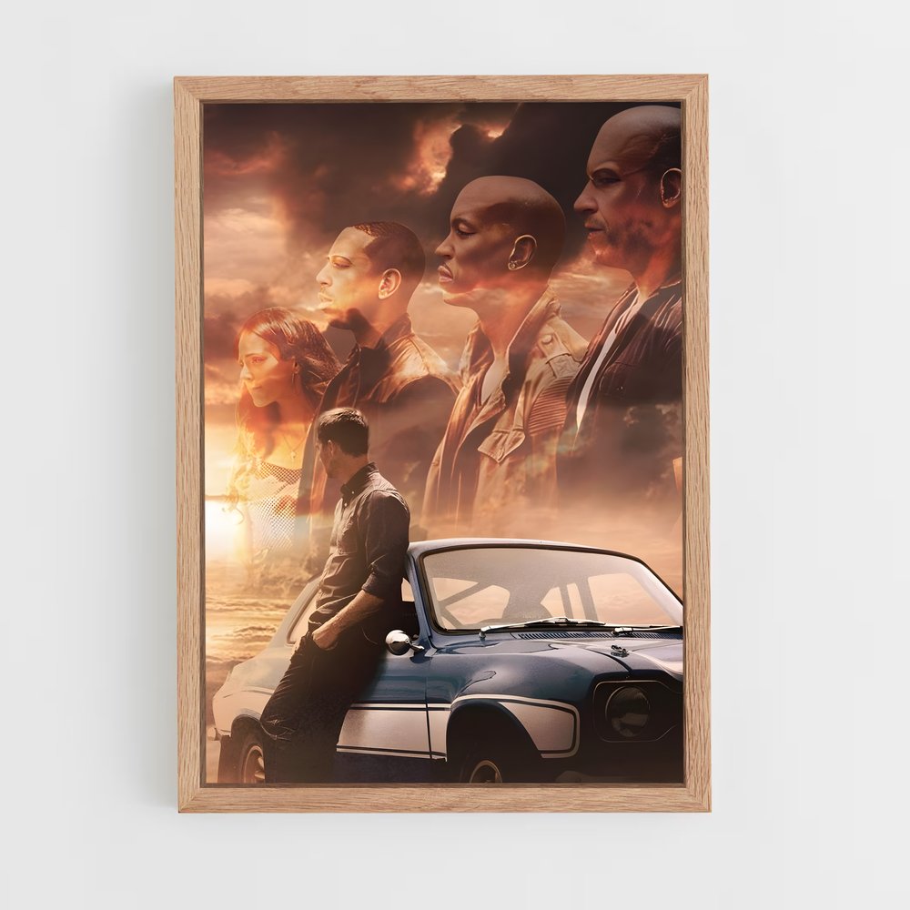 fast-and-furious-14 cadre Bois clair