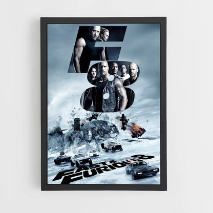 Poster F8 Fast and Furious