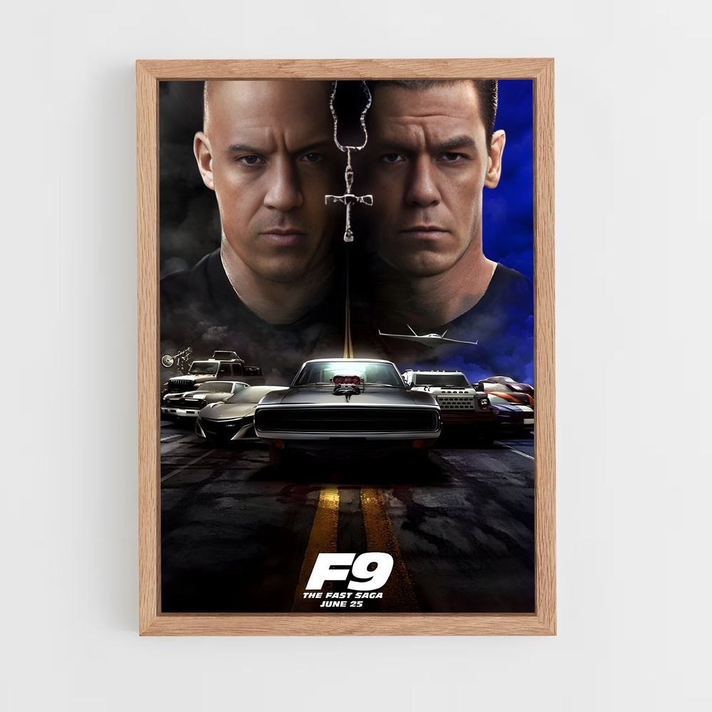 fast-and-furious-2 cadre Bois clair