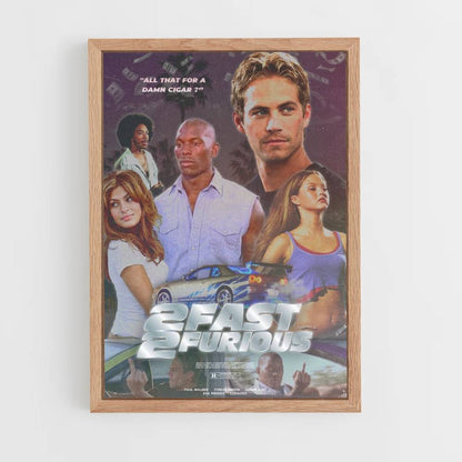 Poster 2 Fast 2 Furious Aesthetic