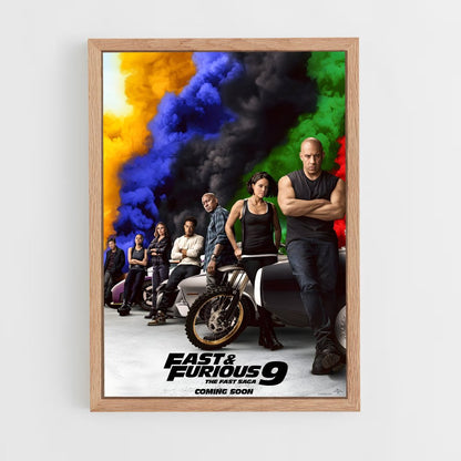 fast-and-furious-3 cadre Bois clair