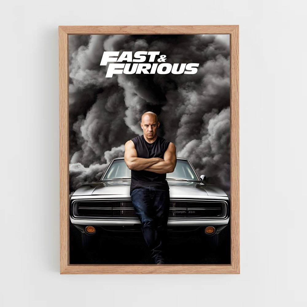 fast-and-furious-4 cadre Bois clair