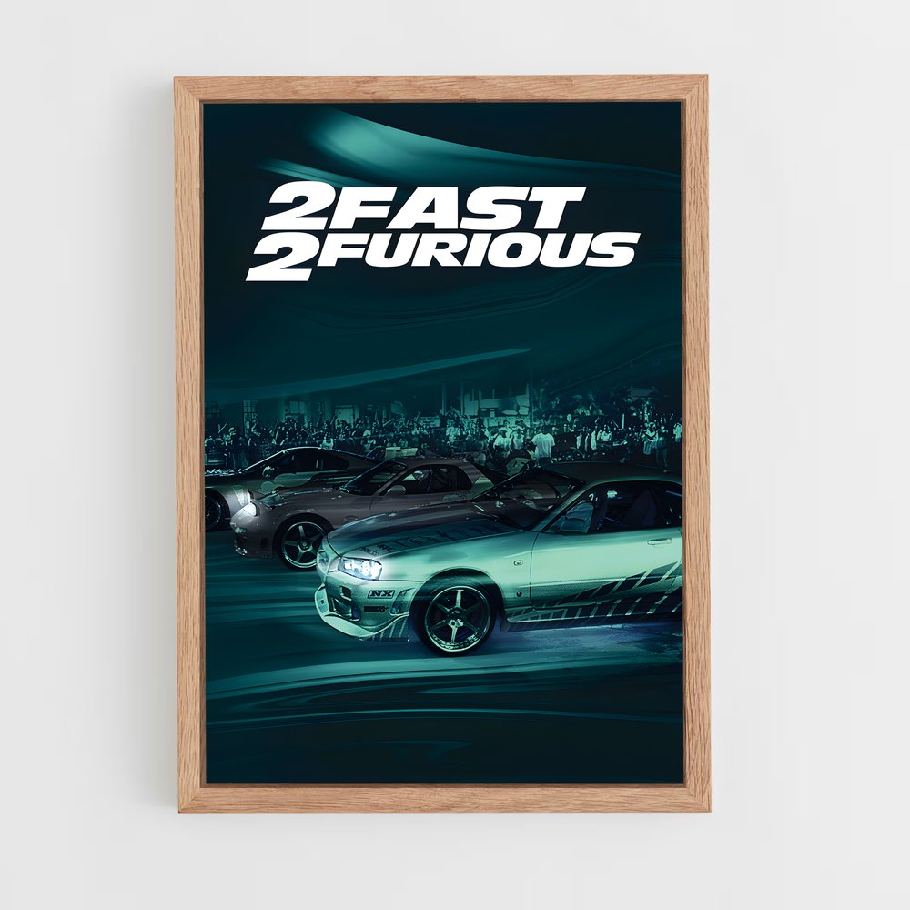 fast-and-furious-5 cadre Bois clair