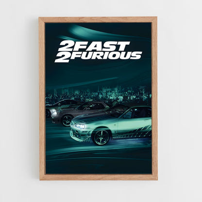 fast-and-furious-5 cadre Bois clair