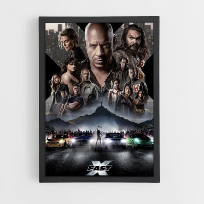 Fast and furious X poster