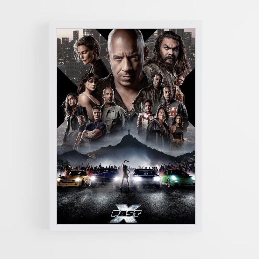 Fast and furious X poster