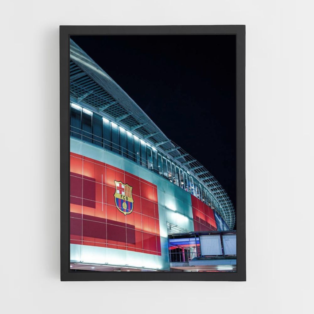 Poster Barcelona Stadium