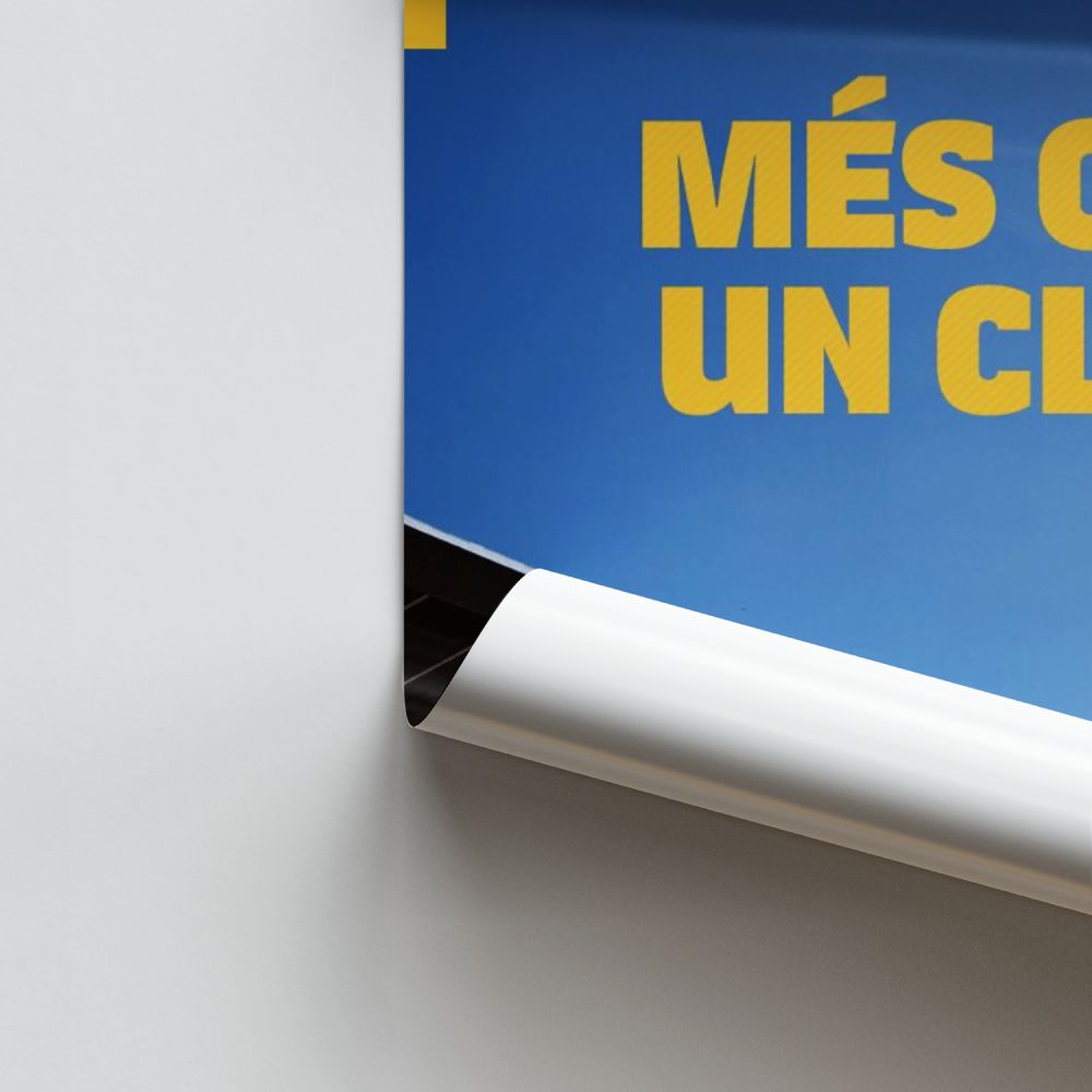 Poster Més que un club