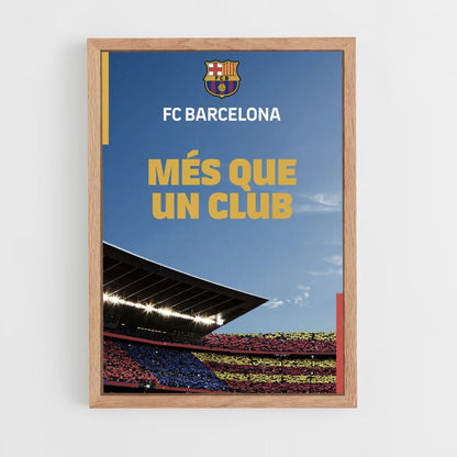 Poster Més que un club