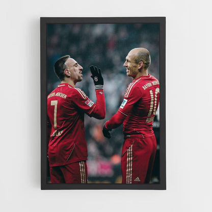 Bayern Munich Red Poster