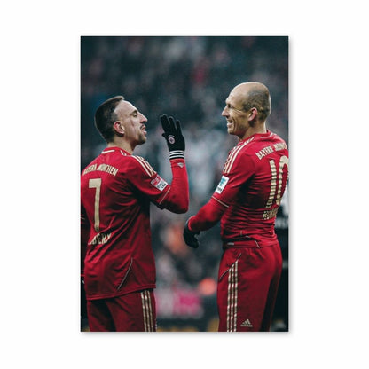 Bayern Munich Red Poster