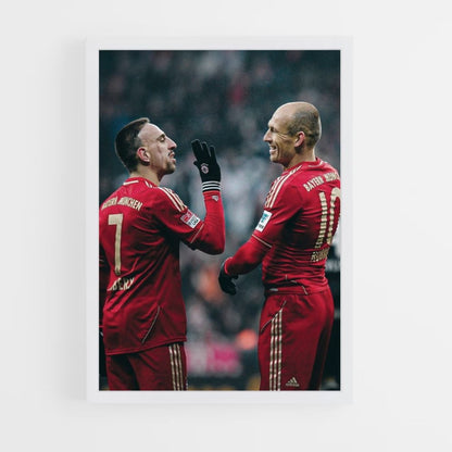 Bayern Munich Red Poster