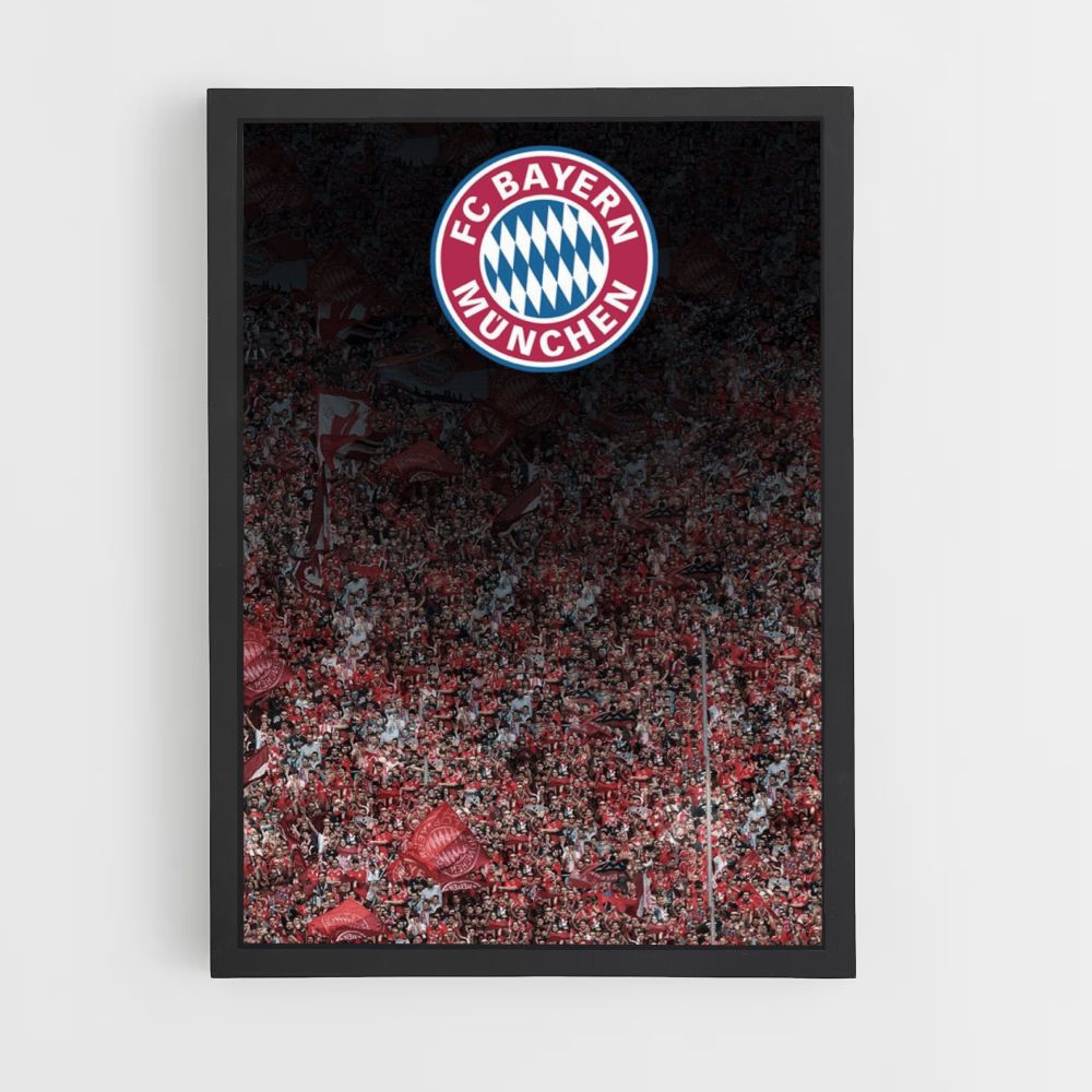 Poster Bayern Munich Stadium