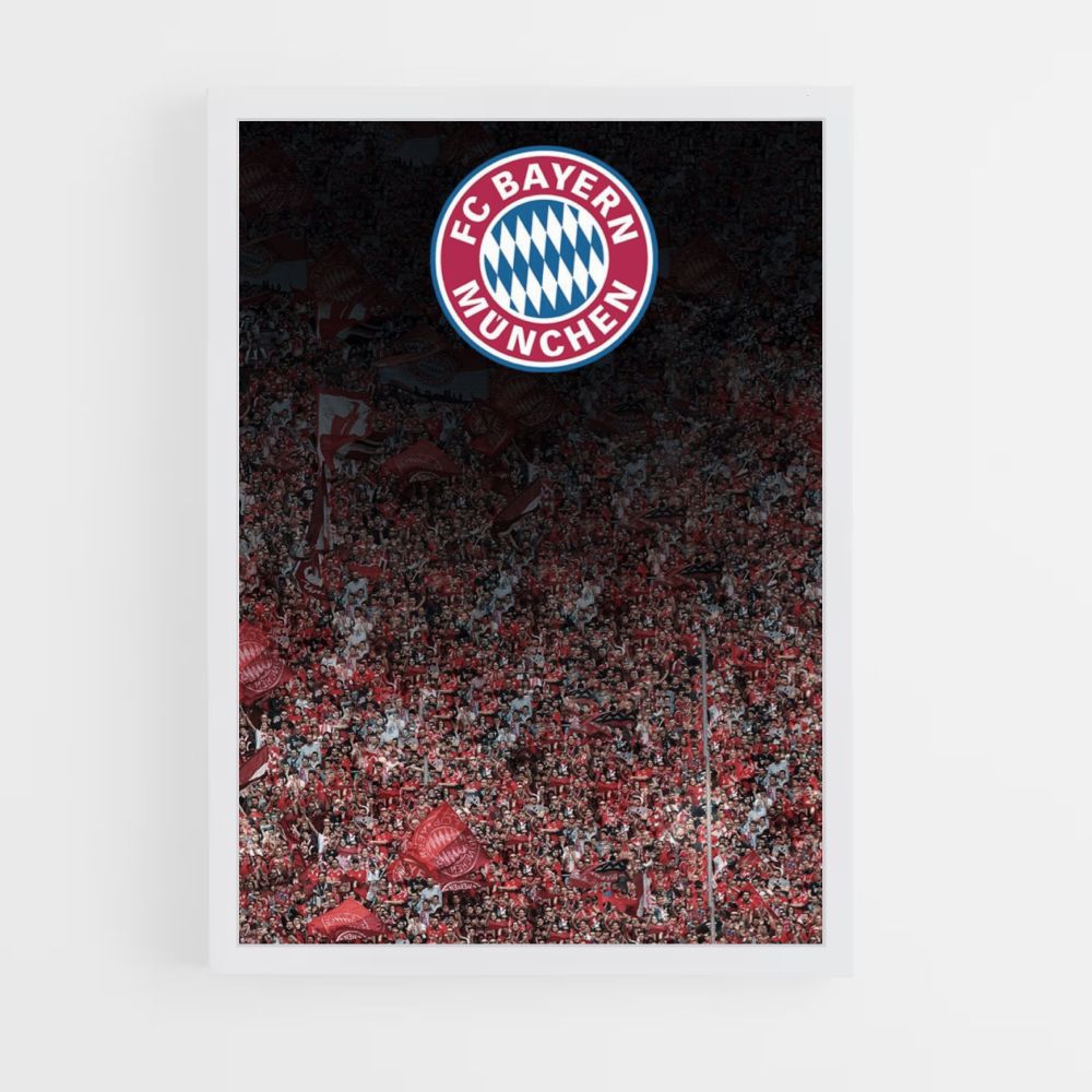 Poster Bayern Munich Stadium