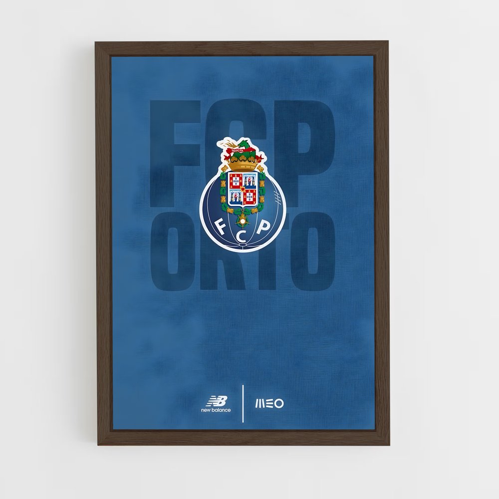 fc-porto-4 cadre Bois foncé