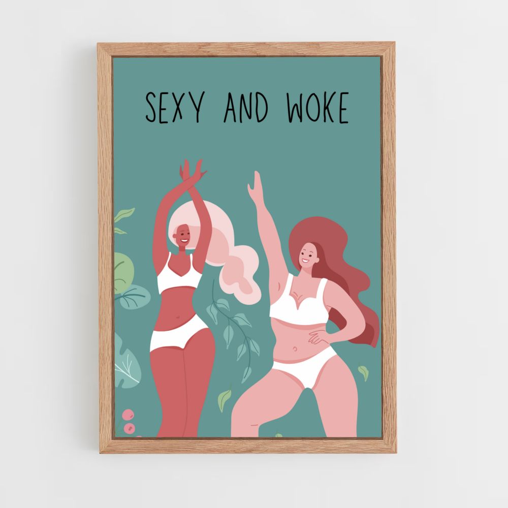 Poster Sexy en wakker