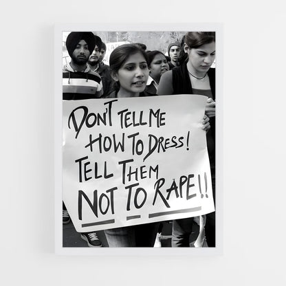 feminist-7 cadre Blanc