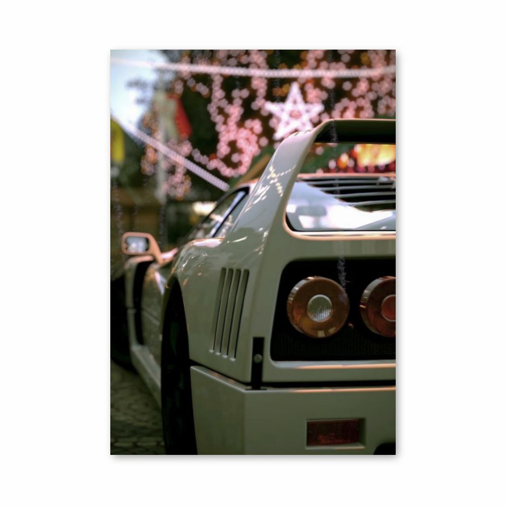 Poster Ferrari F40