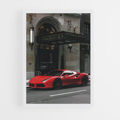 Poster F488 red