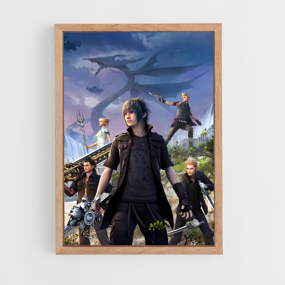 final-fantasy-14 cadre Bois clair