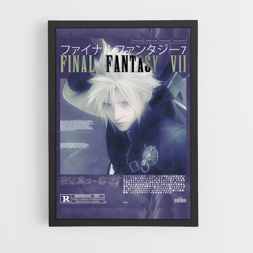 final-fantasy-3 cadre Noir