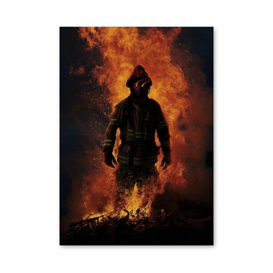 Firefighting Posters Firefighter Posters – Aesthetic Posters