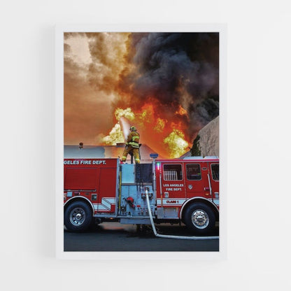 Fire Truck Poster